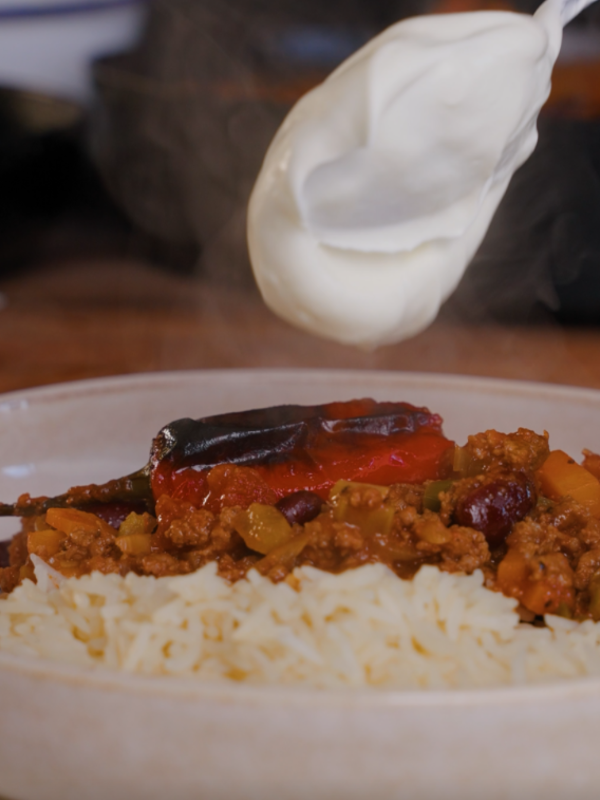 Wild venison chilli